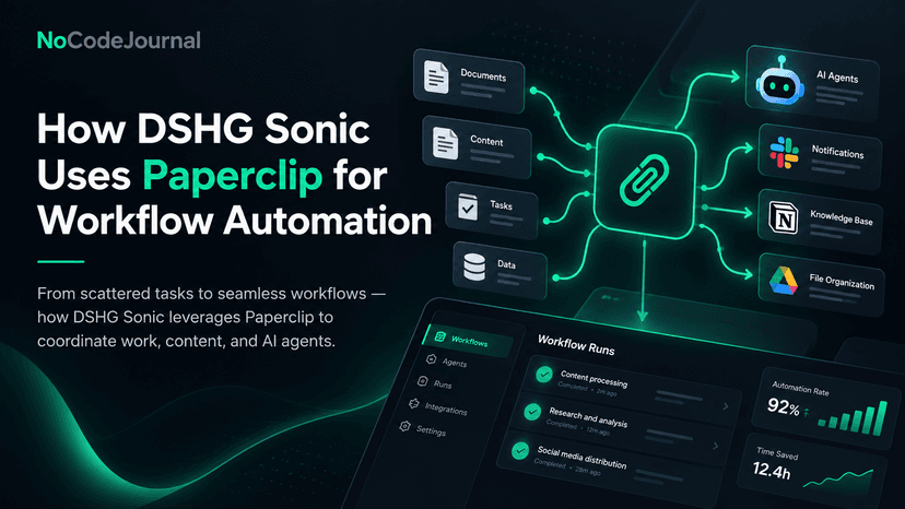How DSHG Sonic Uses Paperclip for Workflow Automation